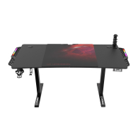 Ultradesk LEVEL V2 LED RGB (Czarno-Czerwone) (elektryczna regulacja) - 1191846 - zdjęcie 3